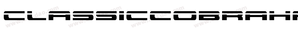 ClassicCobraHalftoneItalic-1gdM字体转换