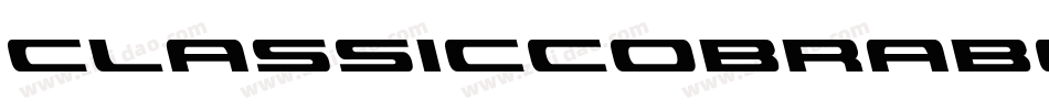ClassicCobraBold-VXvV字体转换