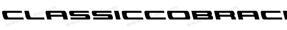 ClassicCobraChrome-GRGZ字体转换