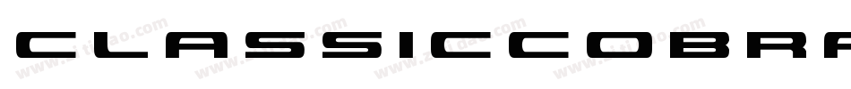 ClassicCobraTitleItalic-2oPX字体转换