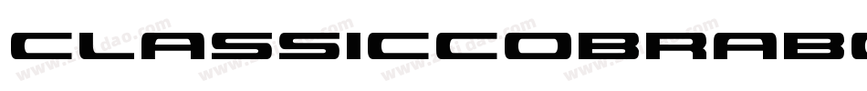 ClassicCobraBold-VXvV字体转换