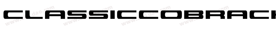 ClassicCobraChrome-GRGZ字体转换