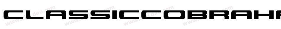 ClassicCobraHalftone-nBV4字体转换