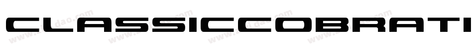ClassicCobraTitleItalic-2oPX字体转换