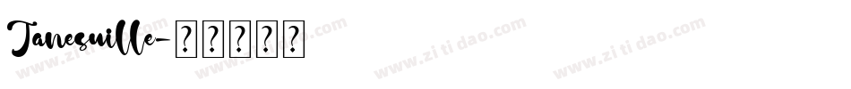 Janesuille字体转换