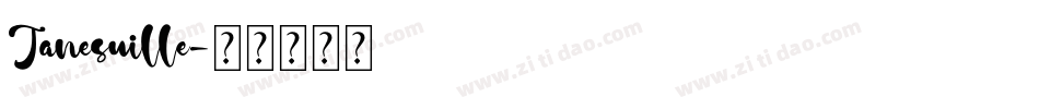 Janesuille字体转换