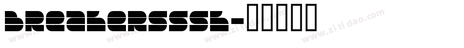 BreakersSSK字体转换