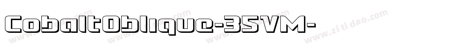 CobaltOblique-35VM字体转换