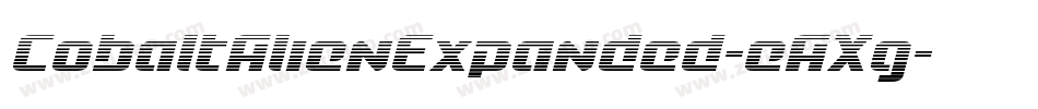 CobaltAlienExpanded-eAXg字体转换 CobaltAlienExpanded-eAXg字体转换