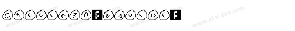 Circle30-Regular字体转换