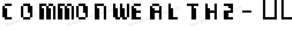 Commonwealth2字体转换