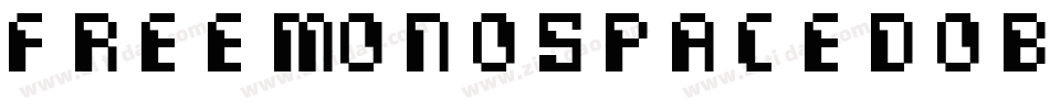FreeMonospacedOblique-nXB1字体转换