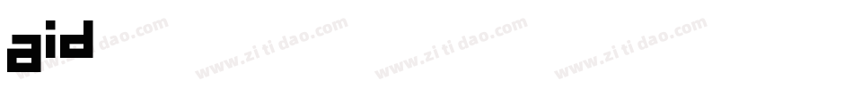 aid字体字体转换