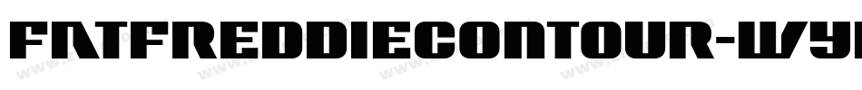 FatFreddieContour-Wyl4字体转换