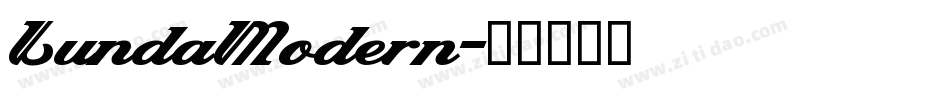 LundaModern字体转换
