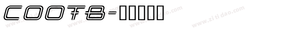 COOTB字体转换