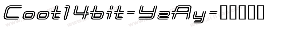 Coot14bit-YzAy字体转换