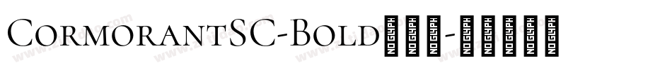 CormorantSC-Bold手机版字体转换