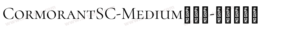 CormorantSC-Medium手机版字体转换