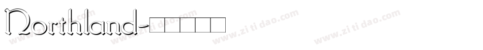 Northland字体转换