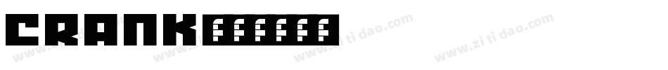Crank字体转换