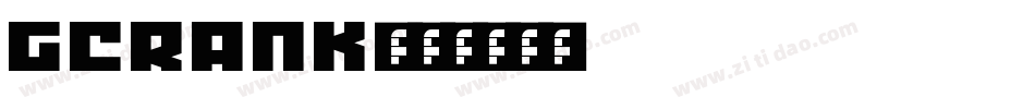 GCRANK字体转换