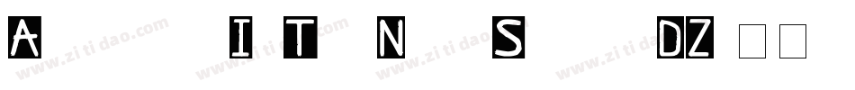 AirplanesInTheNightSky-82DZ字体转换