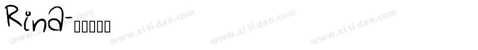 Rina字体转换