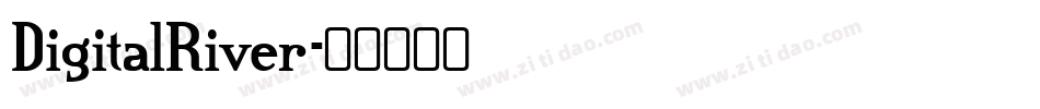 DigitalRiver字体转换