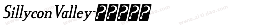 SillyconValley字体转换