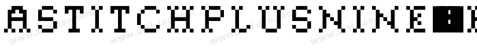 AStitchPlusNine-2LBK字体转换
