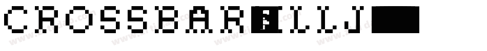 Crossbar-mLlj字体转换