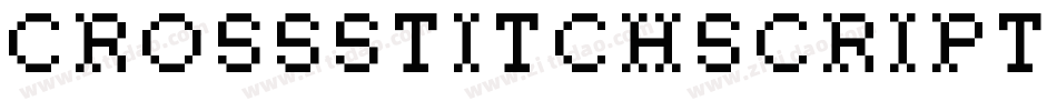 CrossstitchscriptpersonalUse-6BzM字体转换