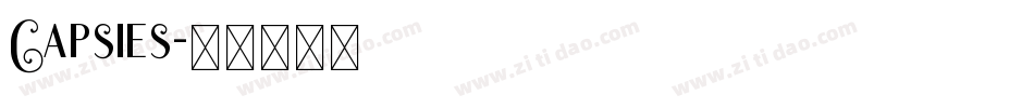 Capsies字体转换