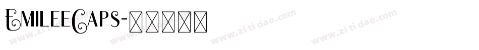 EmileeCaps字体转换