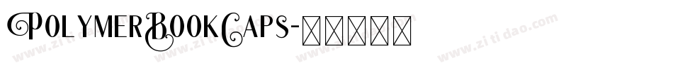 PolymerBookCaps字体转换