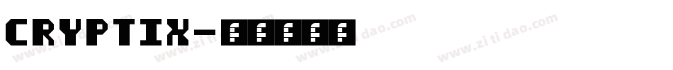 CrypTiX字体转换