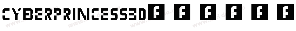 CyberPrincess3D字体转换