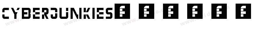 Cyberjunkies字体转换