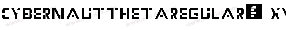 CybernautThetaRegular-xWpK字体转换