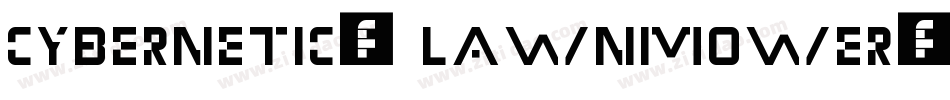 Cybernetic-Lawnmower字体转换