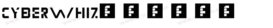 Cyberwhiz字体转换