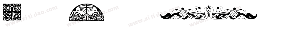 CelticDesignsI-vdVZ字体转换