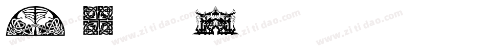 DsCelticBorder1-ZV8Z字体转换