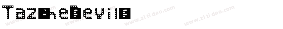 Taz-the-Devil字体转换