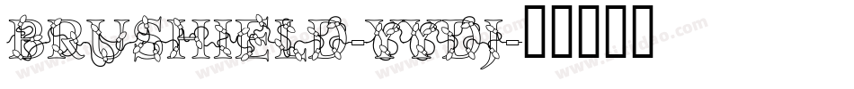 Brushield-YYDj字体转换