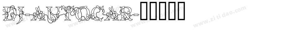 DJ-Autocar字体转换