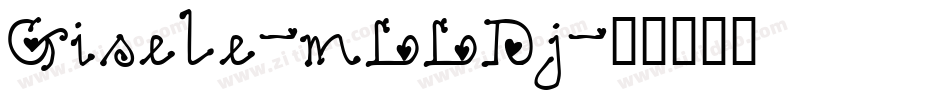 Gisele-mLLDj字体转换