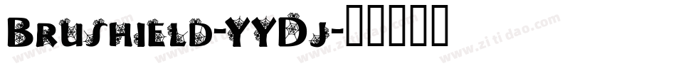Brushield-YYDj字体转换