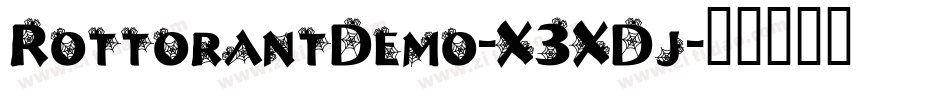 RottorantDemo-X3XDj字体转换